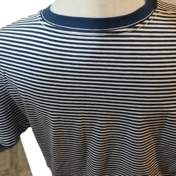 3/$25 V Neck Stripe Tees - Picture 5 of 5